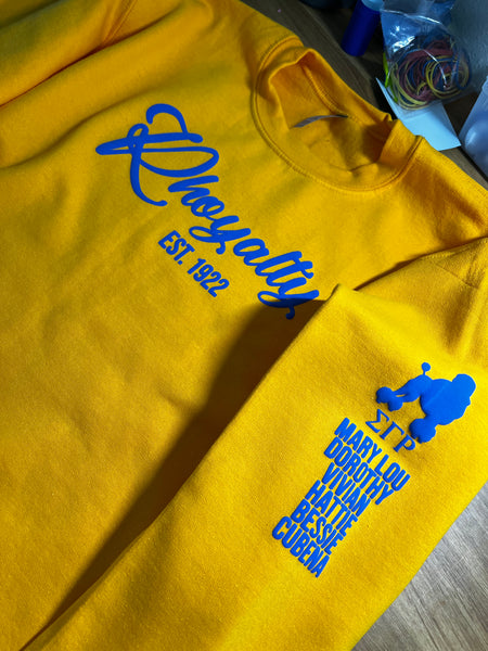 SGRho Founders Pullover Crew Neck Sweatshirt